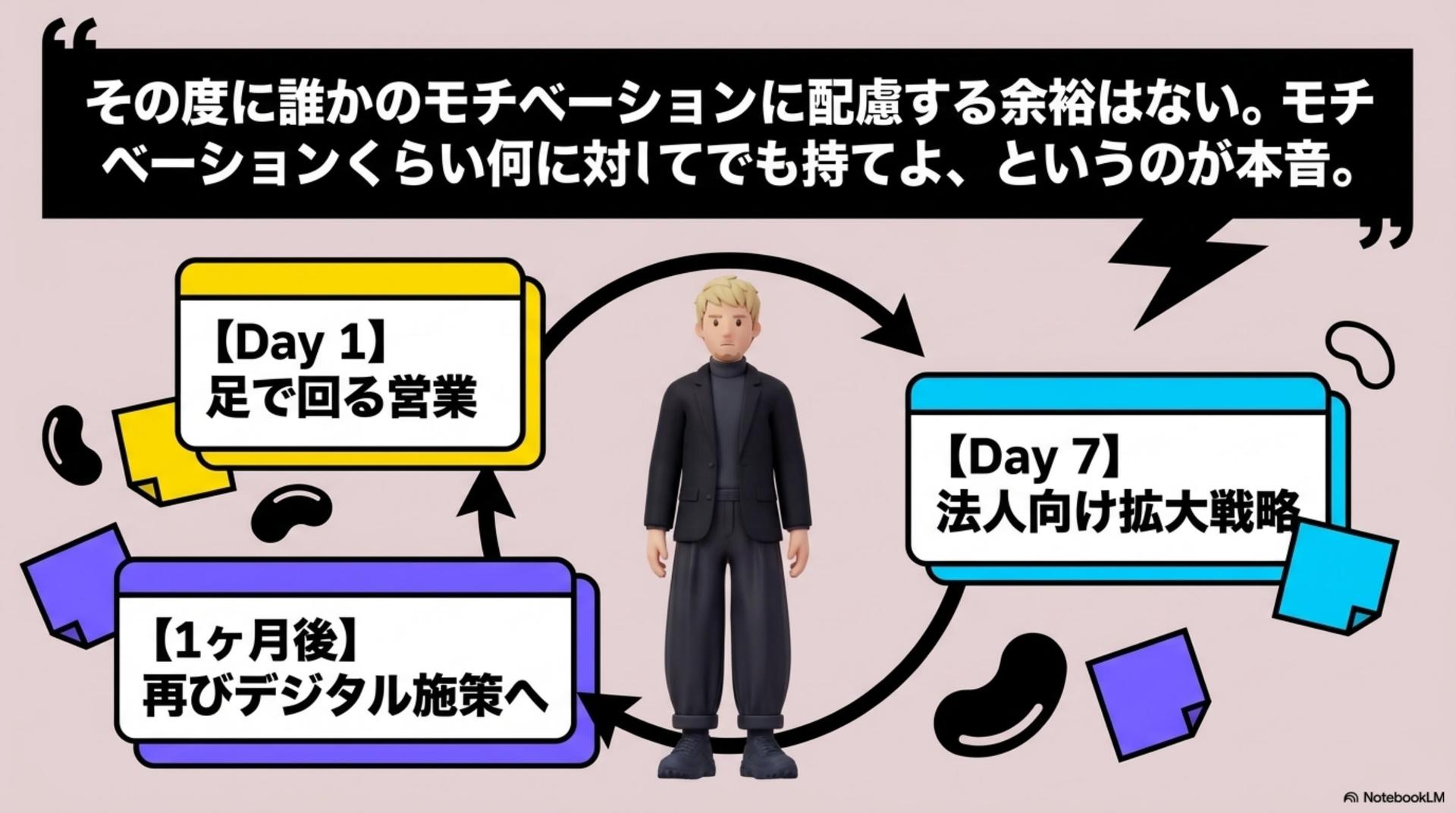 ④ 適材適所という言葉が、成り立たない時期