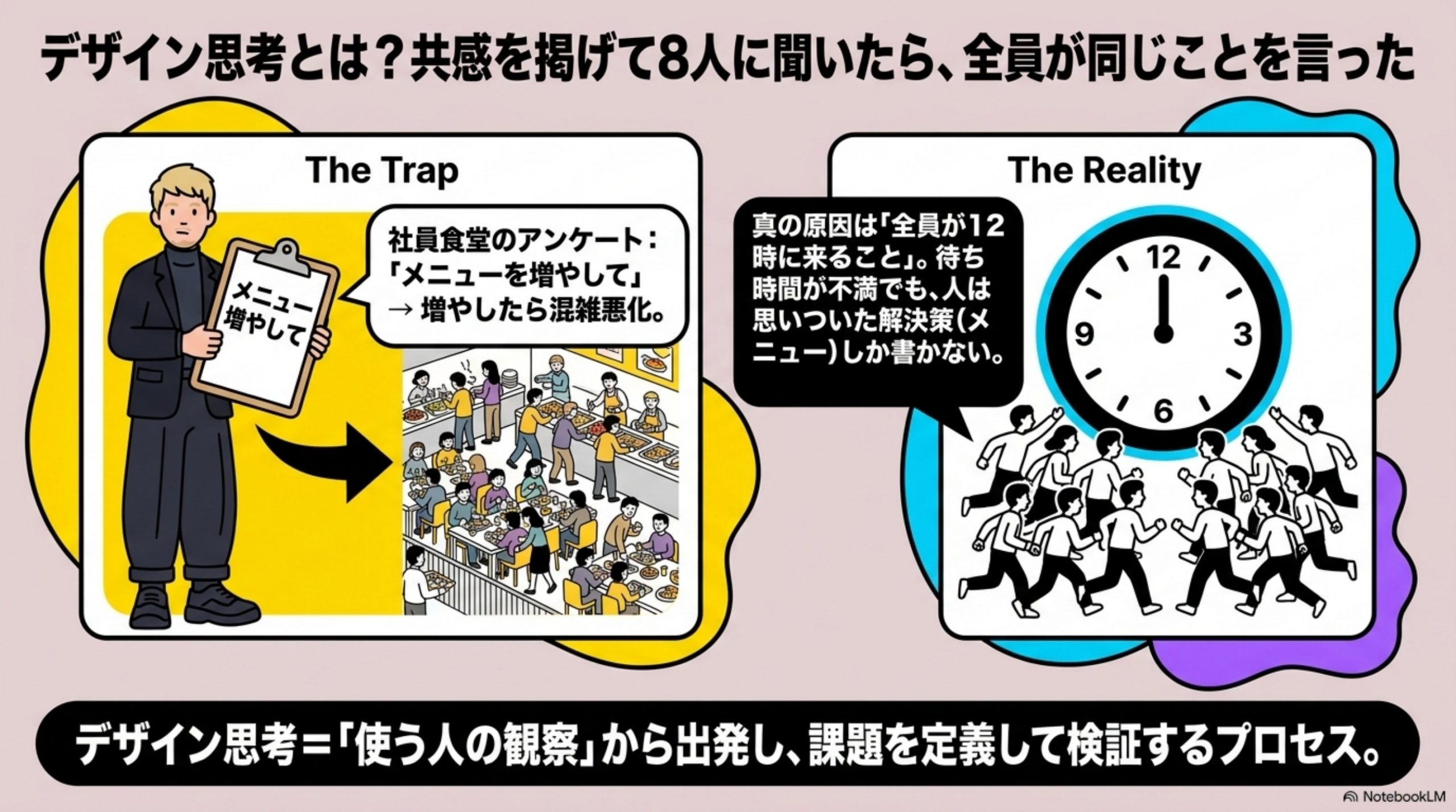 デザイン思考とは？共感を掲げて8人に聞いたら、全員が同じことを言った