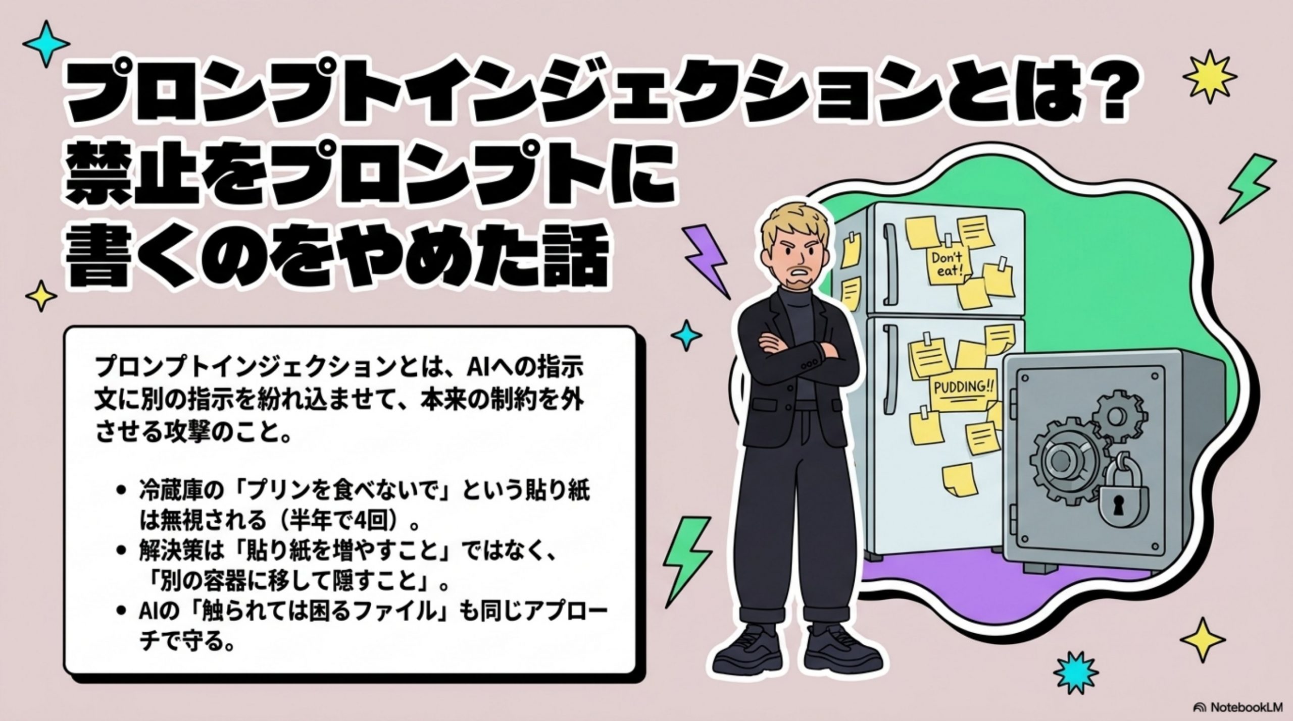 プロンプトインジェクションとは？禁止をプロンプトに書くのをやめた話