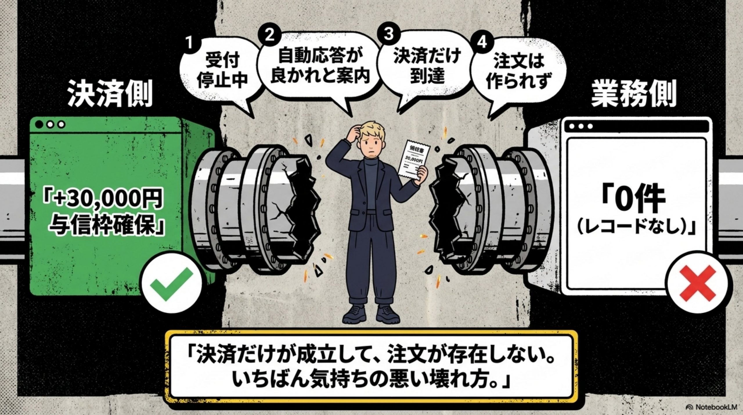 そして、数字が合わない日が来る