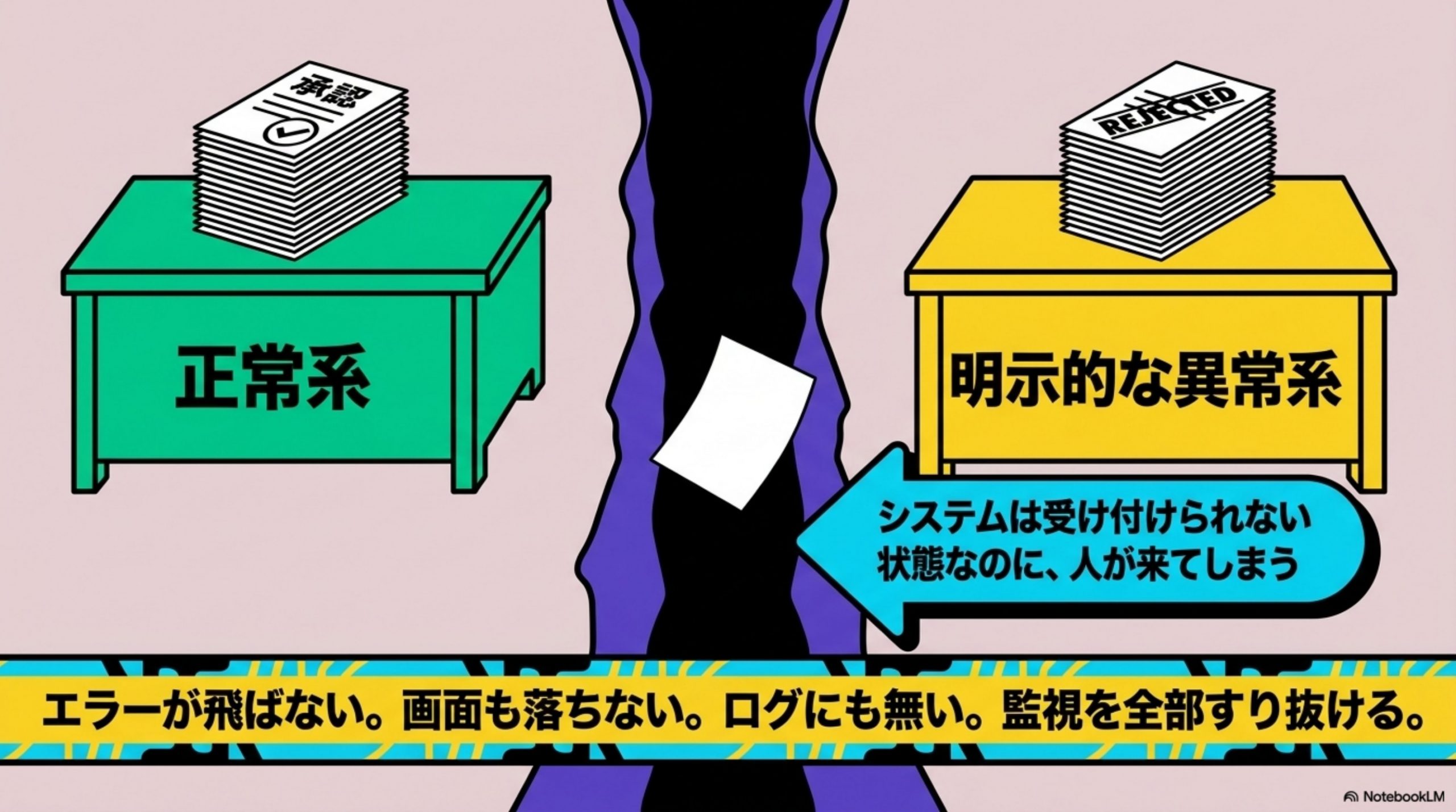 抜けていたのは、正常系と異常系の「あいだ」