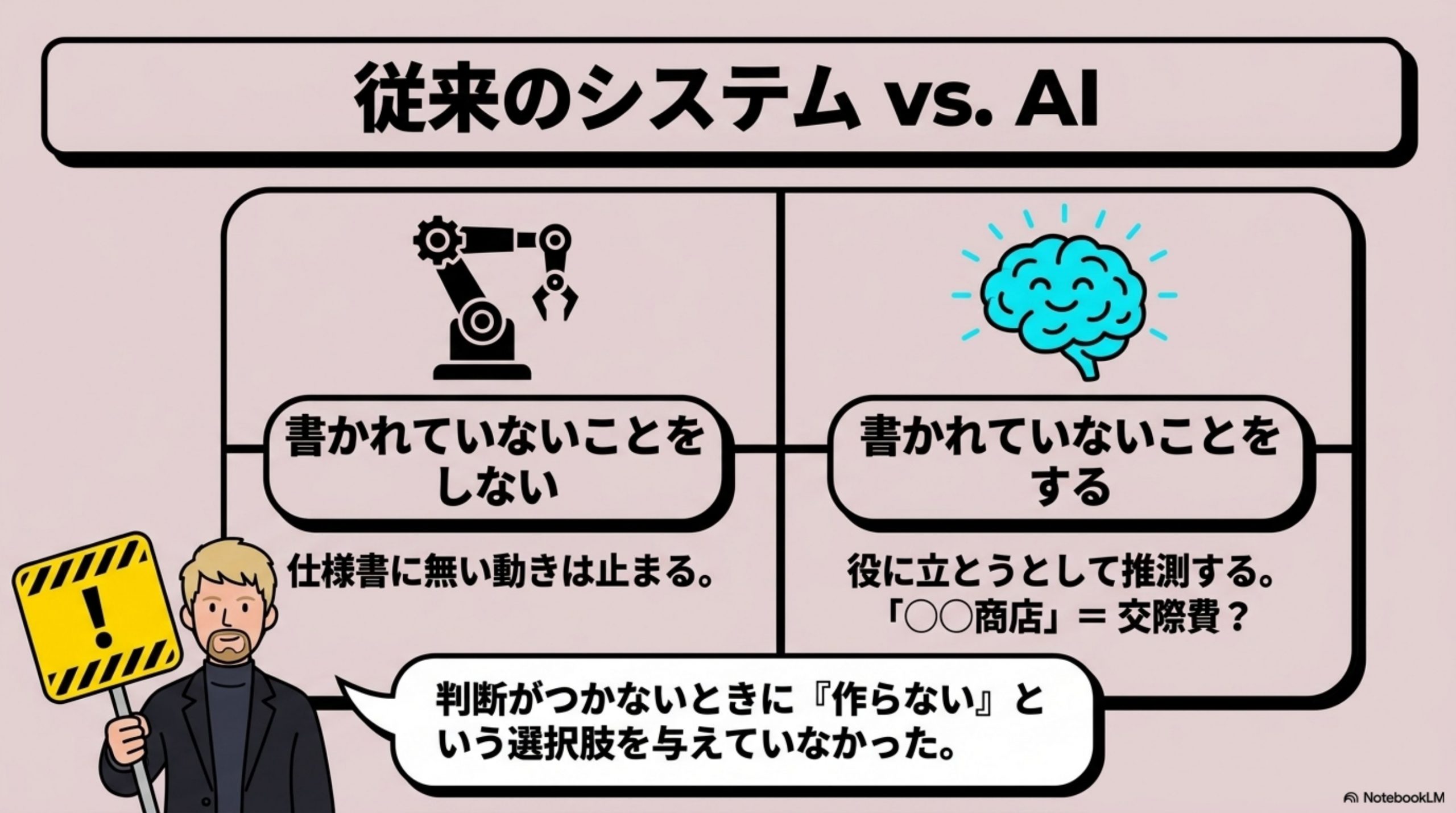 もうひとつ — AIは、書かれていないことをする