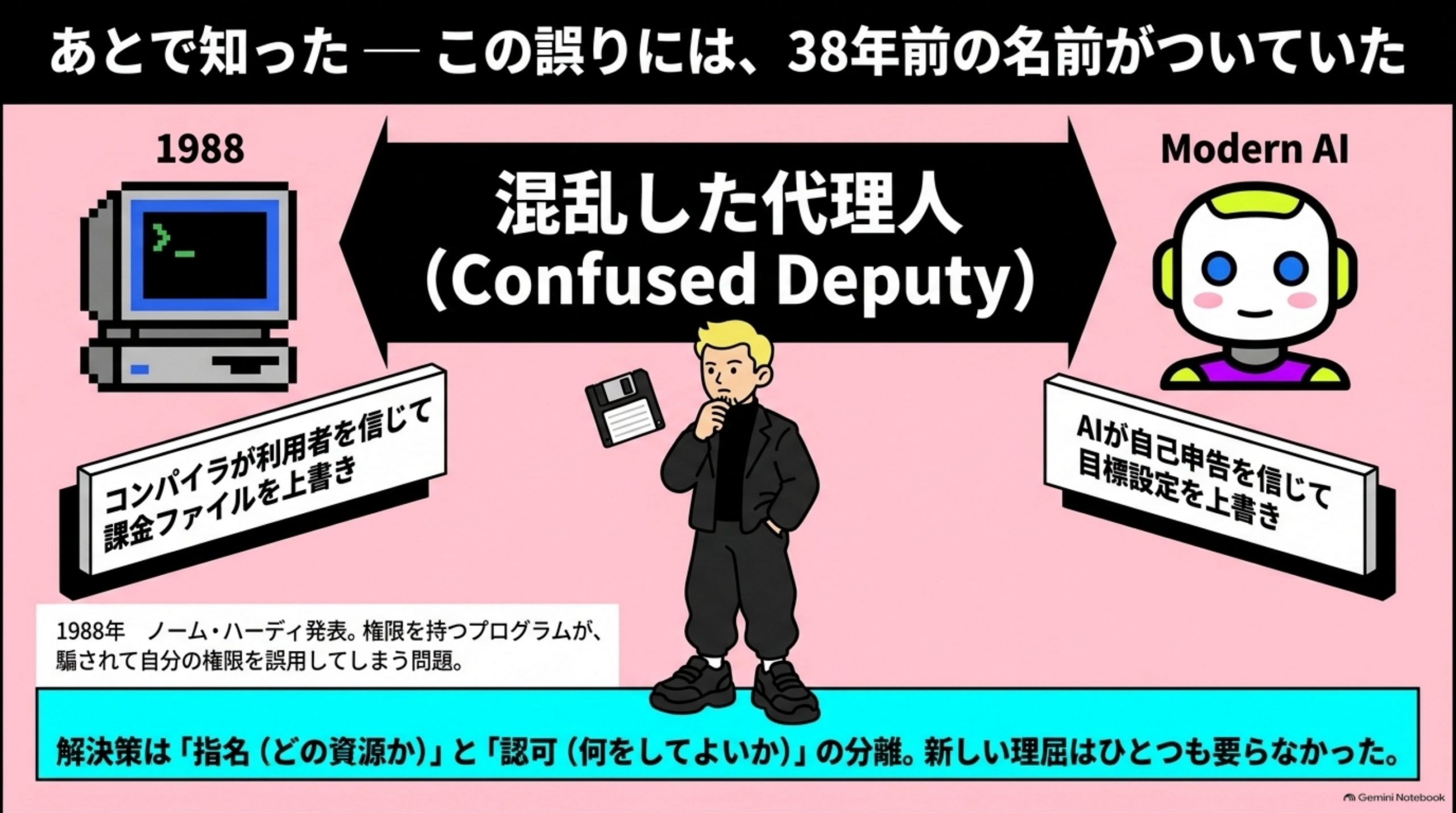 あとで知った — この誤りには、38年前の名前がついていた