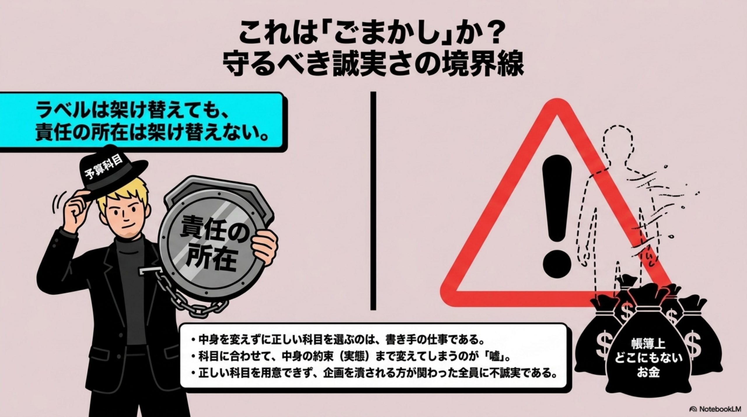 ただし、これはごまかしではない