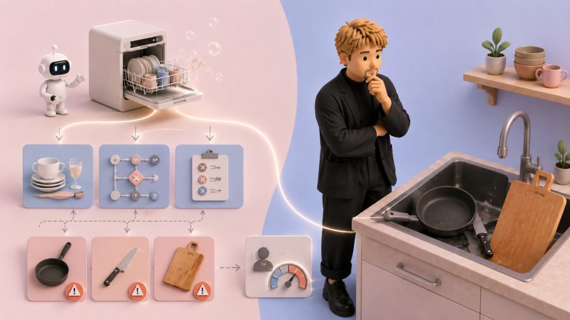 業務自動化とAI｜自動化の効果は、人に残った作業で測る
