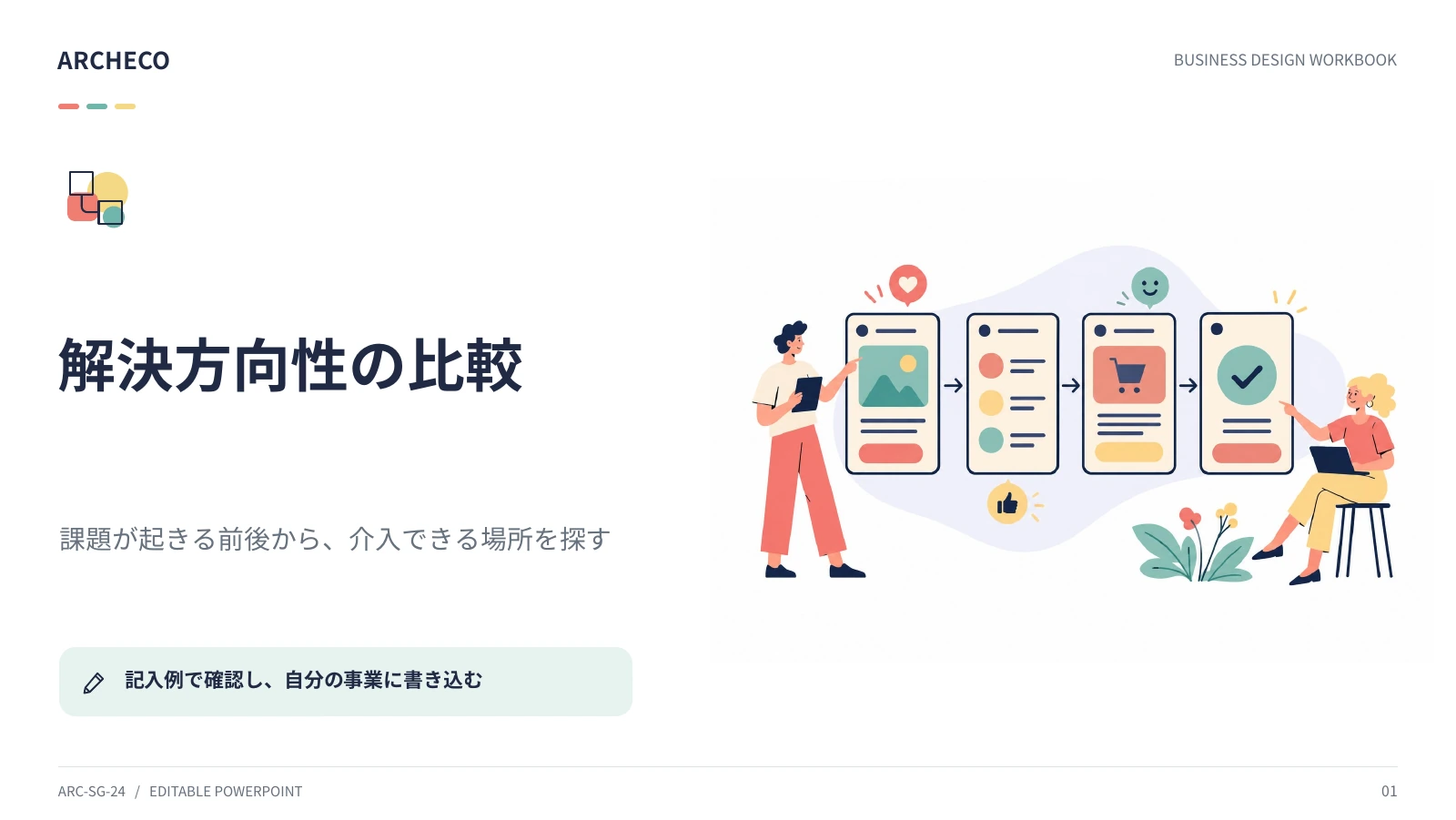 解決方向性の比較 1ページ目