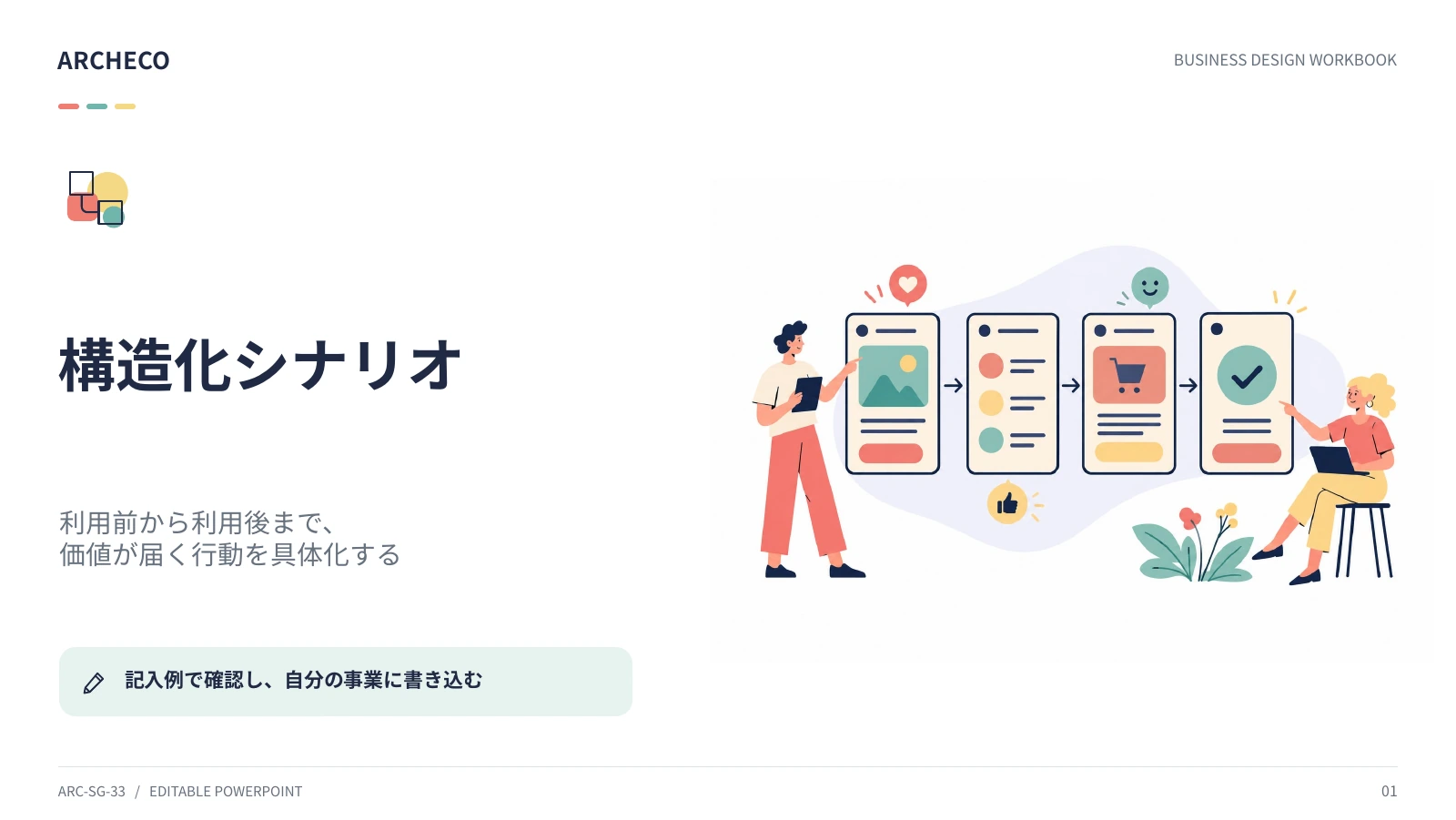 構造化シナリオ 1ページ目